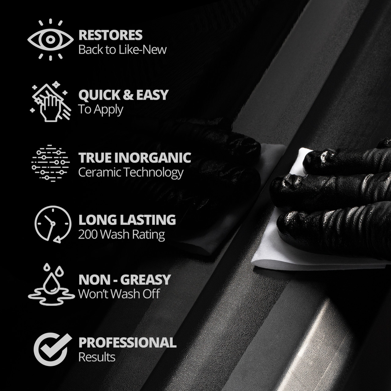 CERAKOTE® Ceramic Trim Coat Restoration Kit AH-TRKIT - Image 7