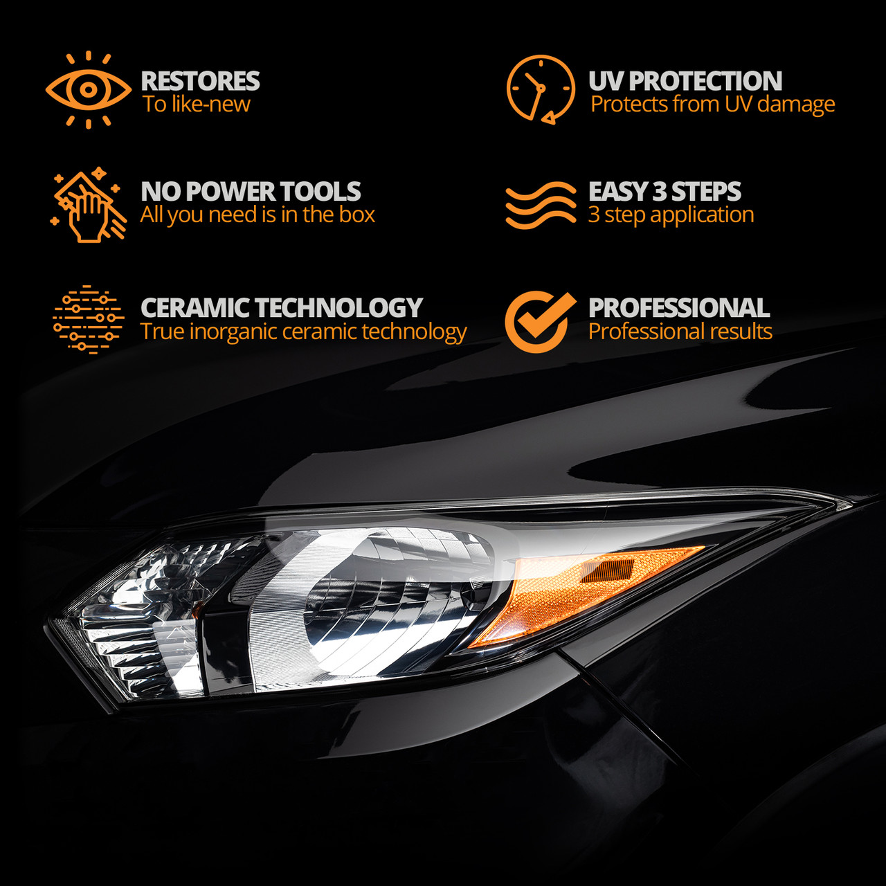 CERAKOTE® Ceramic Headlight Restoration Kit AH-HLKIT - Image 3