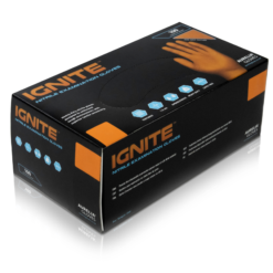 Orange Nitrile Gloves  SE-SM-02