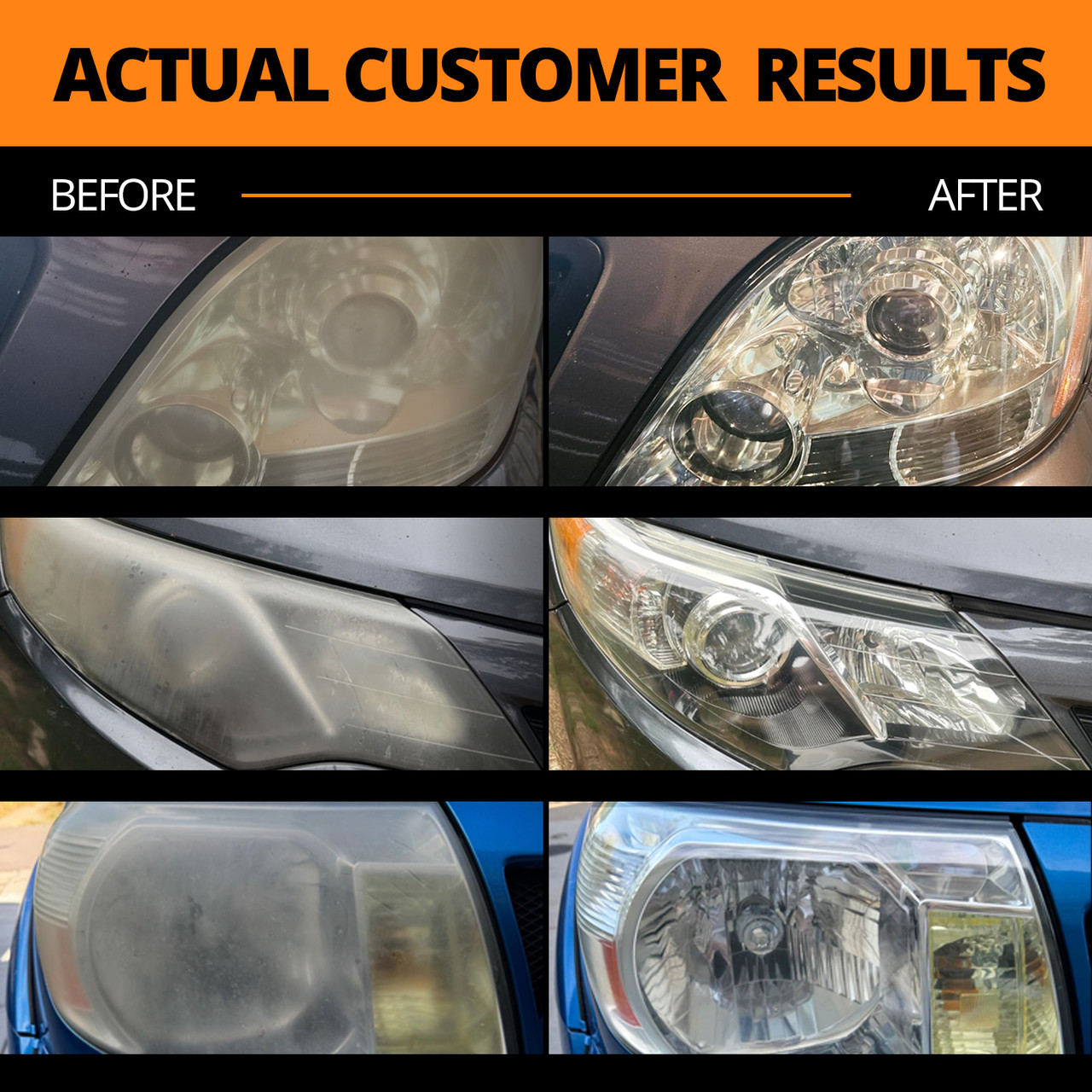 AH-828 Ceramic Headlight Restoration Detailer Pack (20 Ceramic Wipes) - Image 4
