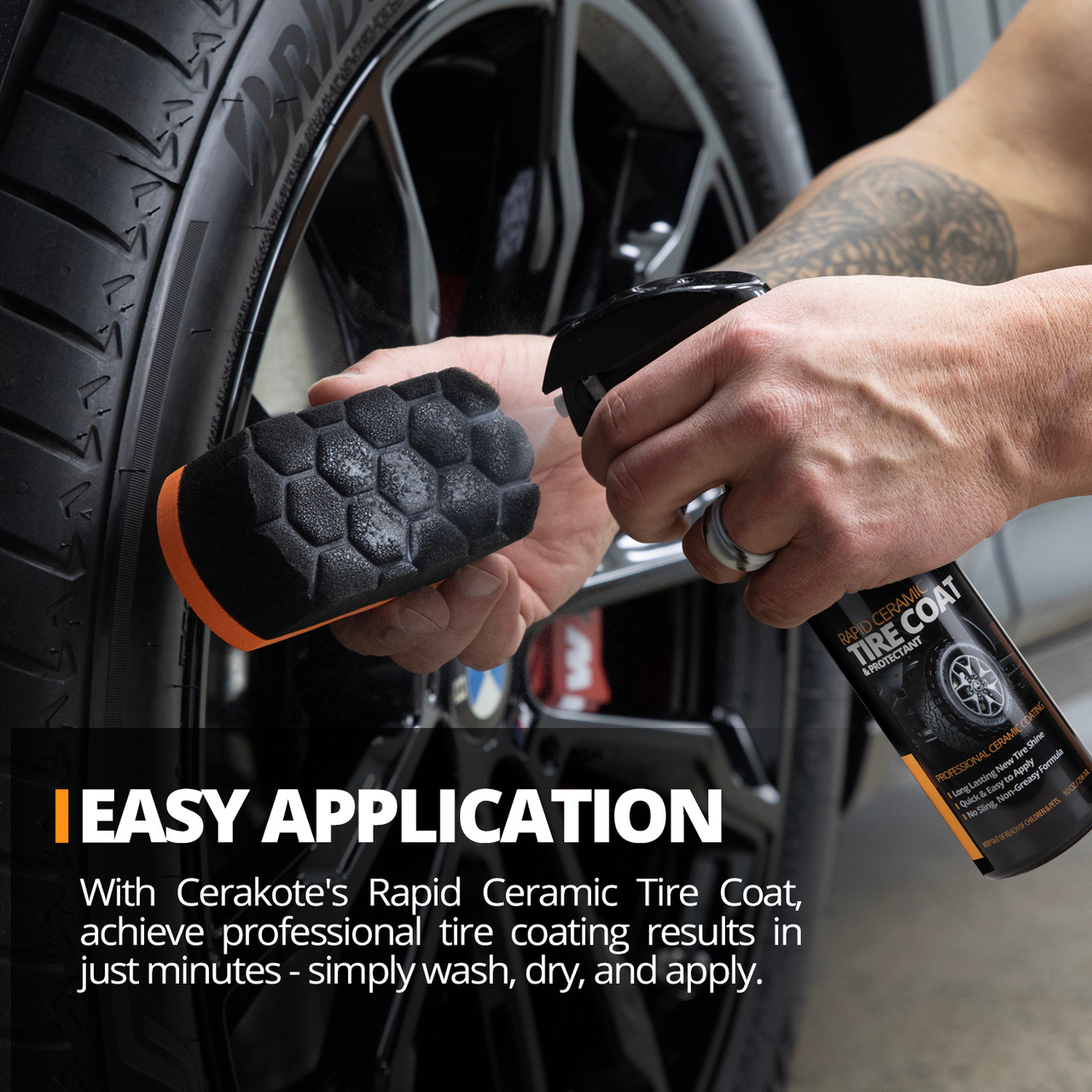 CERAKOTE® Rapid Ceramic Tire Coat - AH-RCTIRE10 - Image 8