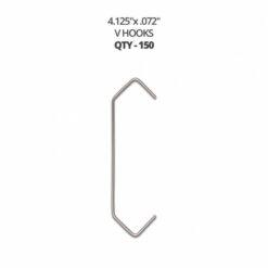 Cerakote 4.125x.072 V Hook-150 piece pack - SE-522
