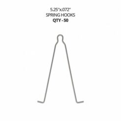 Cerakote 5.25 x .072 Spring Hook-50 pcs pack - SE-524