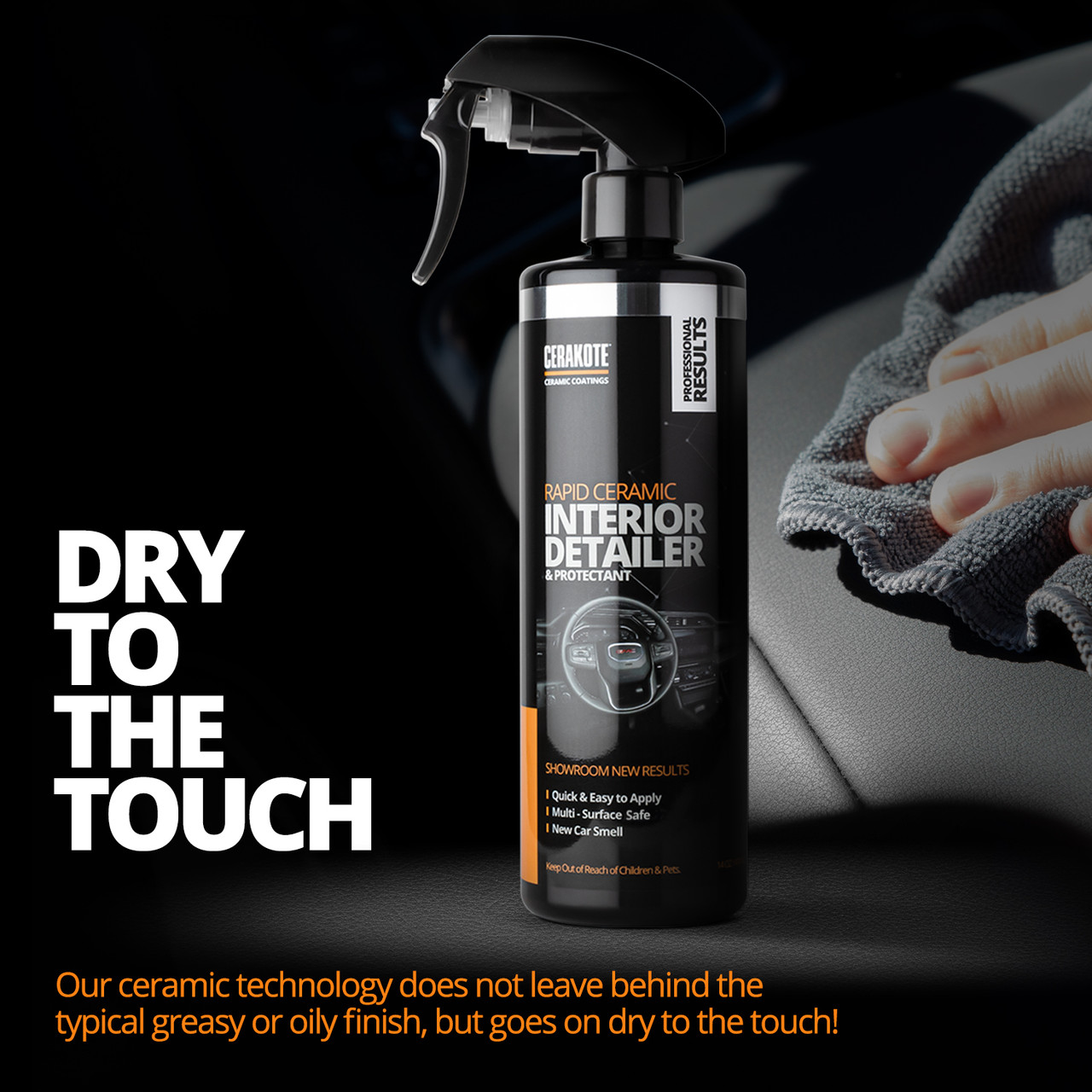 Rapid Ceramic Interior Detailer and Protectant AH-RCINT14 - Image 3