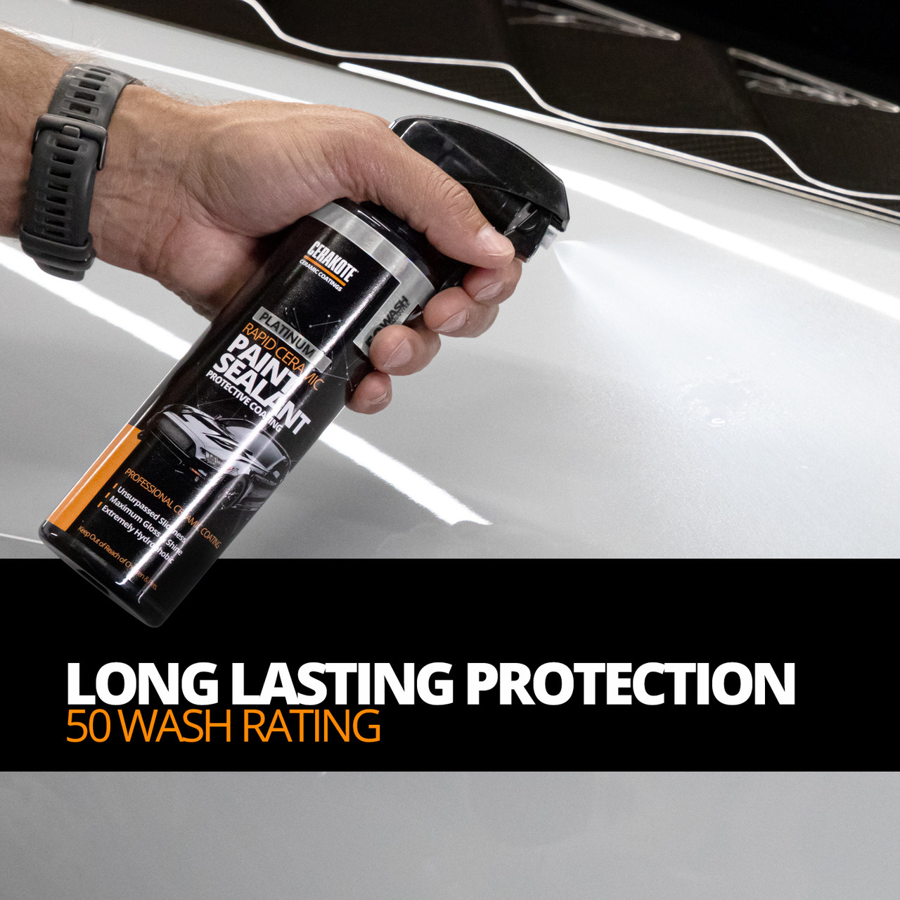 CERAKOTE® Platinum Rapid Ceramic Paint Sealant (397ml Kit) AH-RCPAINT - Image 6