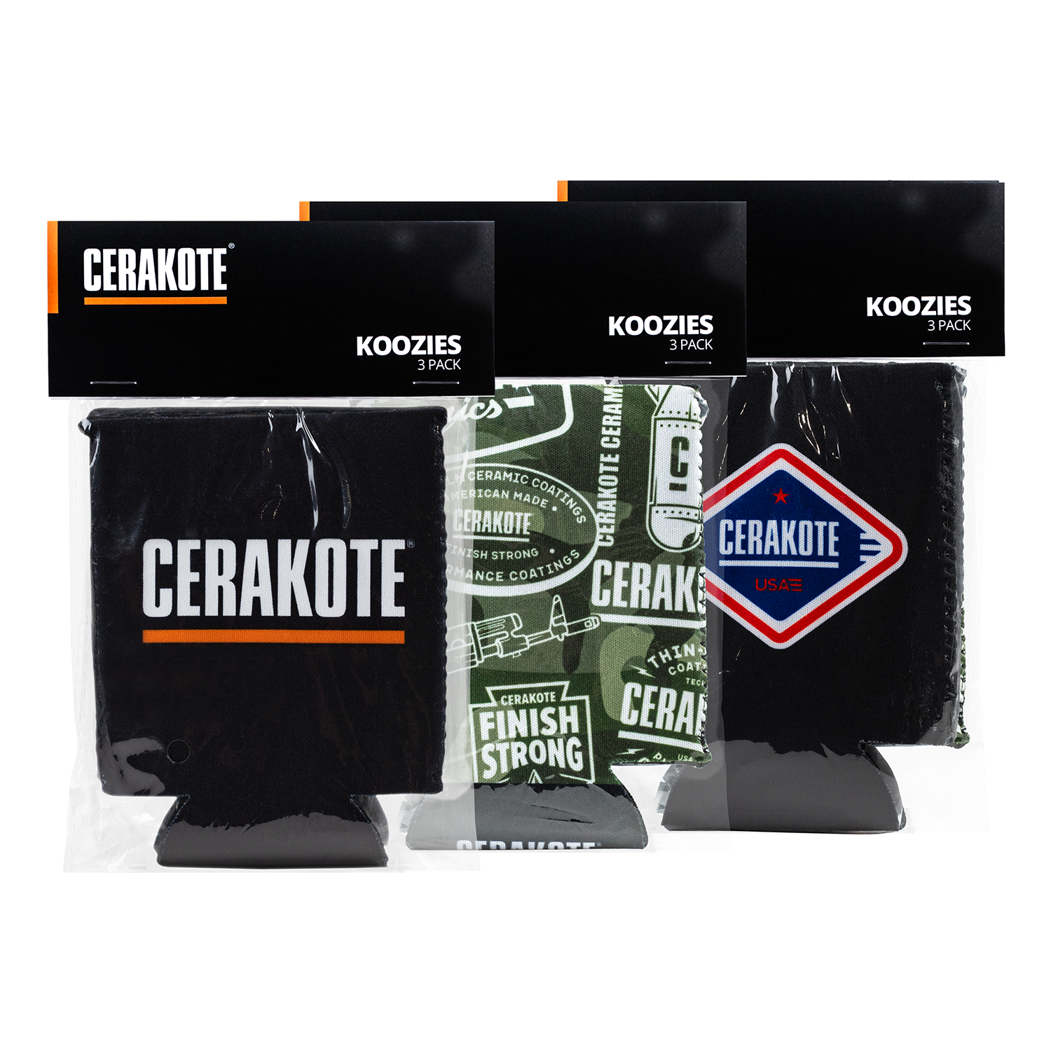 Cerakote Branded Koozie 3-Pack - Image 2
