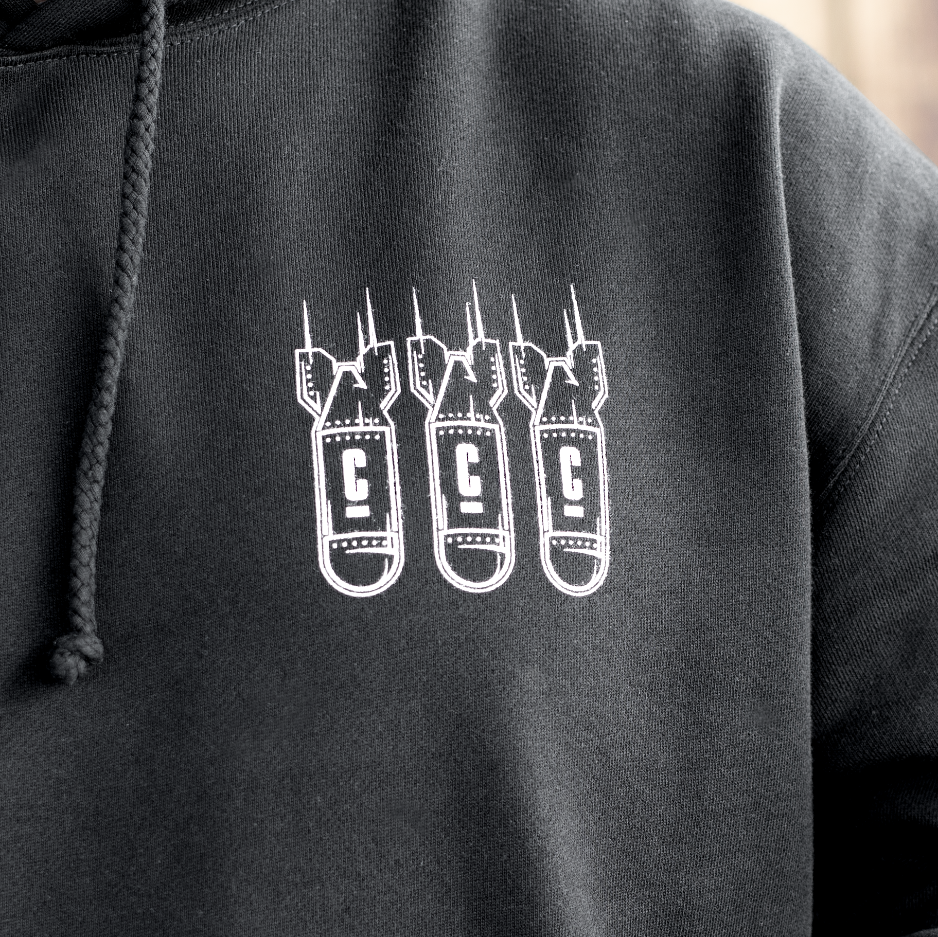 Cerakote Moto Bomber Hoodie - Image 4